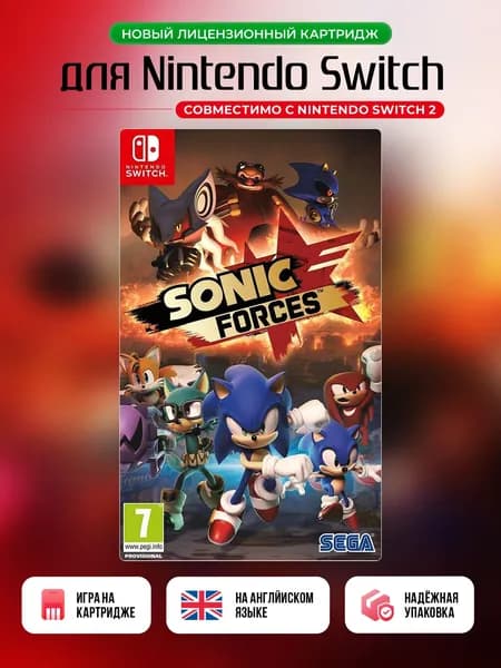 Игра Sonic Forces (Nintendo Switch, Nintendo Switch 2, Английская версия)