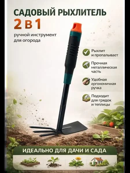 Мотыжка полольник садовый инструмент тяпка мотыга