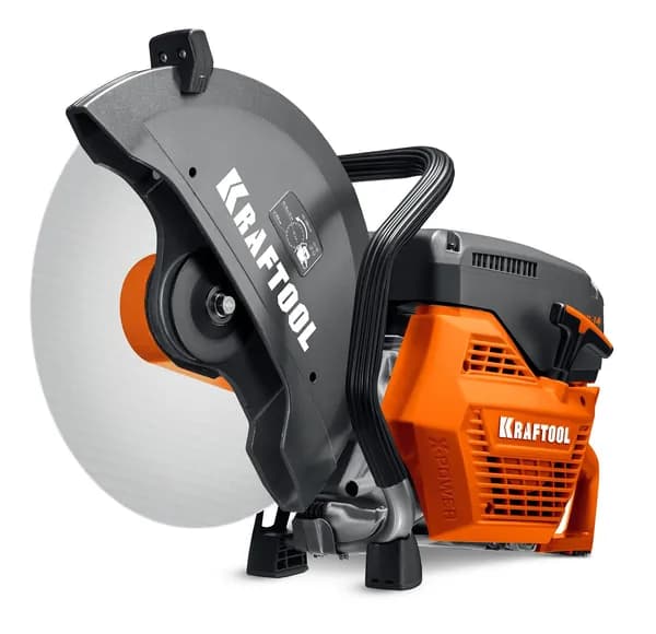 Kraftool 3700 Вт, 350 мм, без диска, бензорез по металлу (рельсорез) (K760-14)