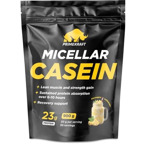 Мицеллярный казеин PRIMEKRAFT Micellar Casein 900 г Ананасовый милкшейк