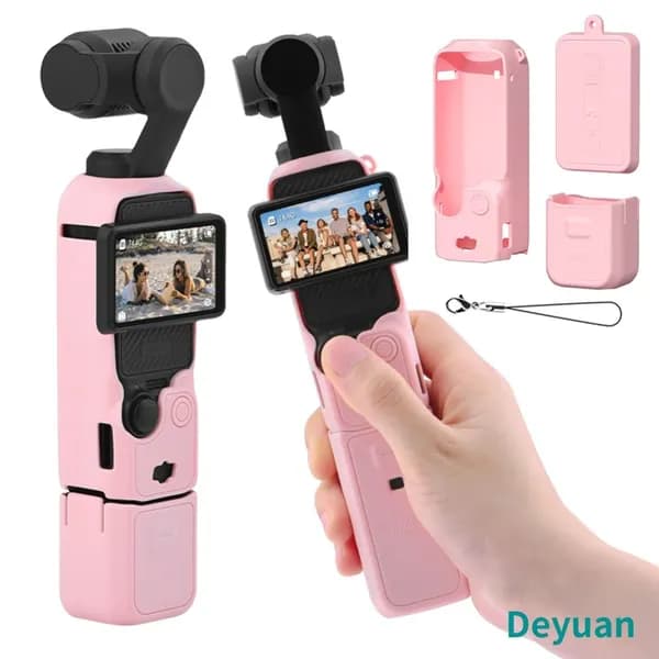 Силиконовый чехол для DJI Osmo Pocket 3, не деформируется со временем