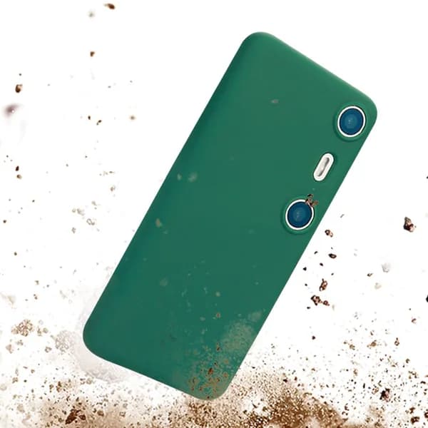 чехол для XREAL Beam Pro AR из силикона толщиной 2 мм защита от ударов и влаги тёмно-зелёный