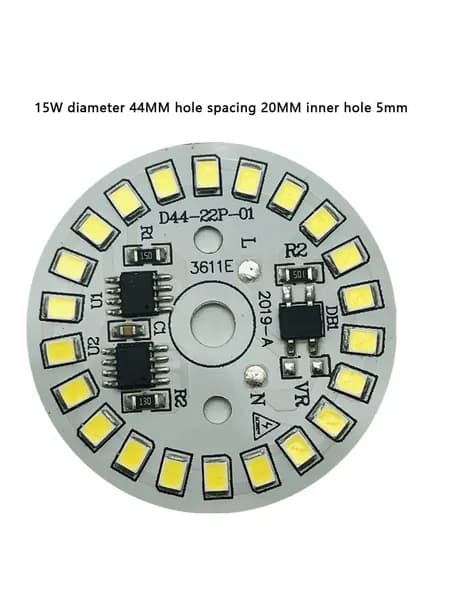 Светодиодная лампа, SMD-пластина, круглый модуль, источник света для лампочки.