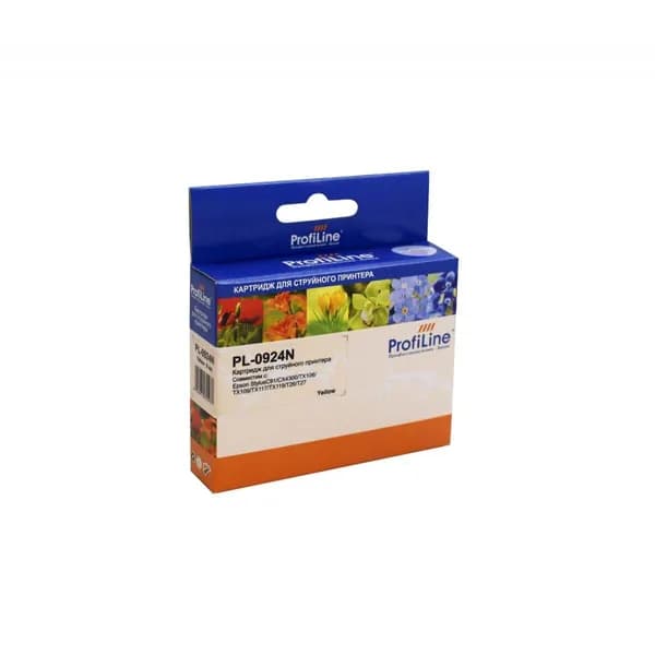 Картридж 0924N для Epson Stylus CX4300, TX117, C91, TX106, TX119 ProfiLine желтый