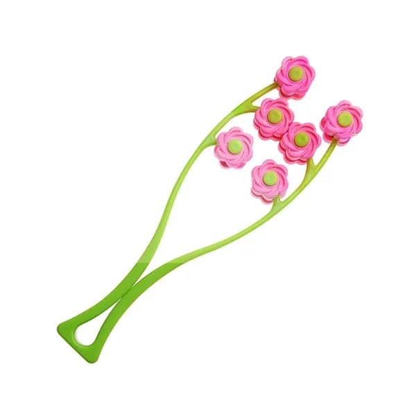 Женский портативный цветочный массажер для лица