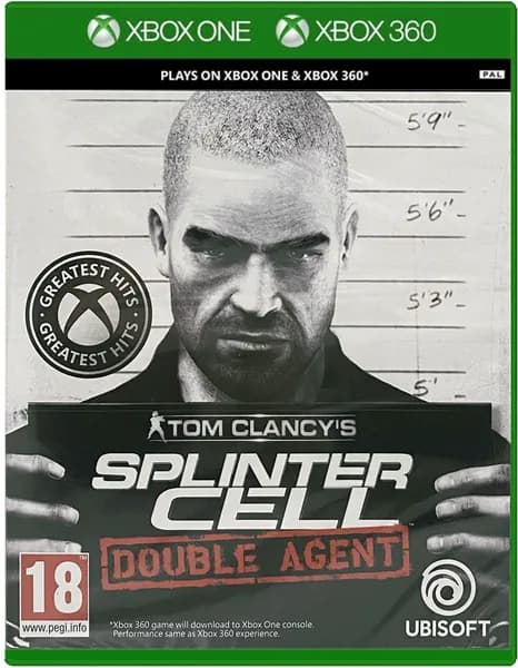 Игра Tom Clancy's Splinter Cell Double Agent (XBox 360, Xbox One, Xbox Series, Английская версия)