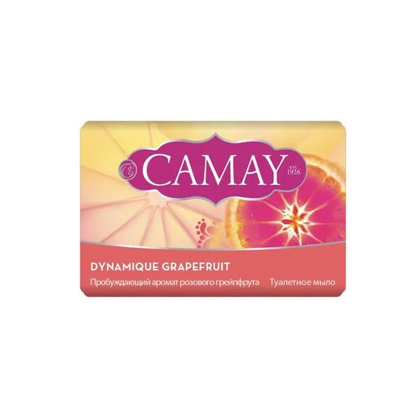 Камей Динамик / Camay Dynamique - Туалетное мыло с ароматом розового грейпфрута , 85 гр