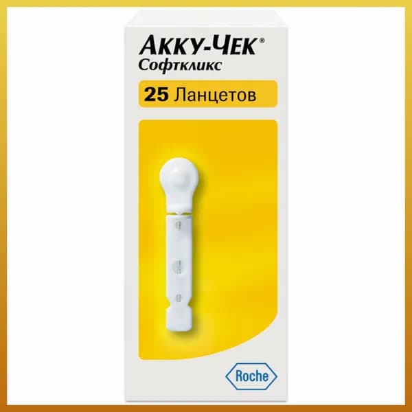 Accu-Chek Ланцеты Акку - Чек Софткликс 25 шт.