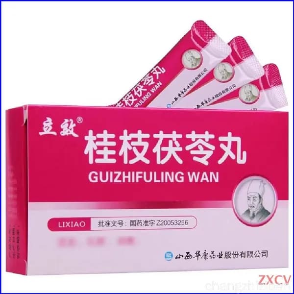 Пилюли "Гуй Чжи Фу Лин Вань" (Gui Zhi Fu Ling Wan) 6 пакетиков по 4 гр