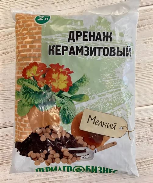 Дренаж керамзитовый фракция 5-10мм 2л
