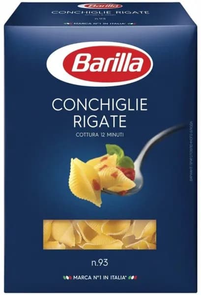 Barilla Макаронные изделия,Конкилье Ригате, 450гр