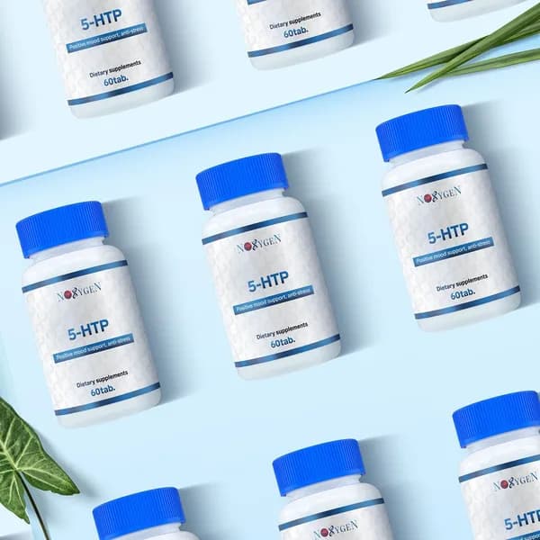 5-HTP Noxygen Антидепрессант растительный 5-гидрокситриптофан (5-НТР ), от стресса, для настроения,