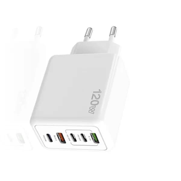 5 портов USB Type C для настольного компьютера QC30 120 Вт быстрая зарядка