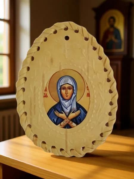 Иконка в бересте Лилия (Лия)