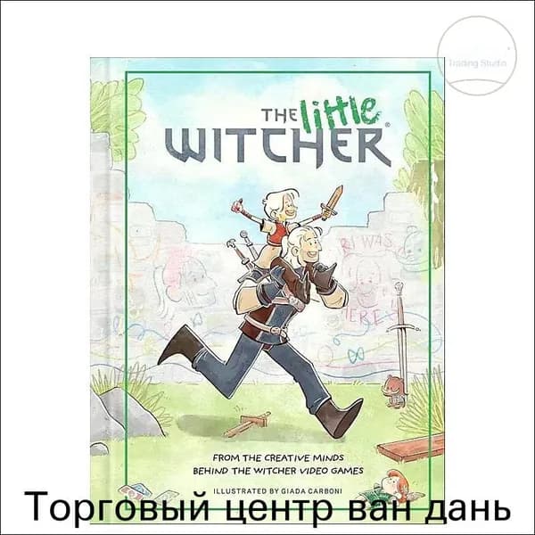 Книга The Little Witcher : яркие иллюстрации и забавные приключения для маленьких фанатов