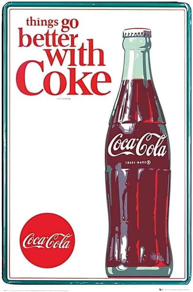 Металлическая табличка Coca-Cola, винтажный декор, Coca Cola Ice Cold Red Hot Girl, для пабов, ресторанов, кафе, клубов, мужской берлоги, настенный декор.