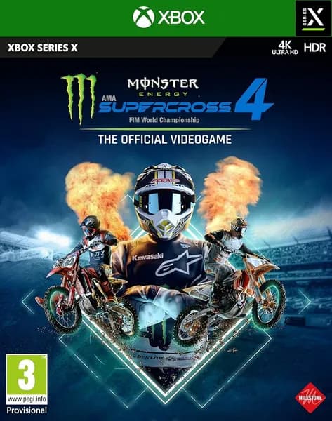 Игра Monster Energy Supercross - The Official Videogame 4 для Xbox Series X, английская версия