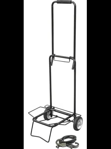 Тележка BX-25ZP-2 черная, металлические колеса 25