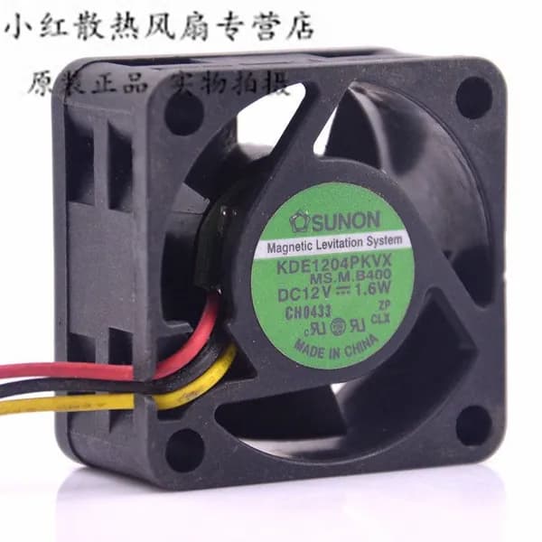 Магнитный бесшумный вентилятор SUNON 40x40x20mm KDE1204PKVX 12V 1.6W 4CM промышленный охлаждающий вентилятор с магнитным подвесом