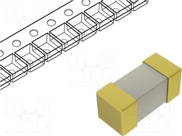 Предохранитель Conquer SEF 12A 65V (G) плавкая вставка 12А 65ВAC 65ВDC SMD 2410 1 шт