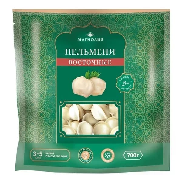 Пельмени Восточные халяль 700 г