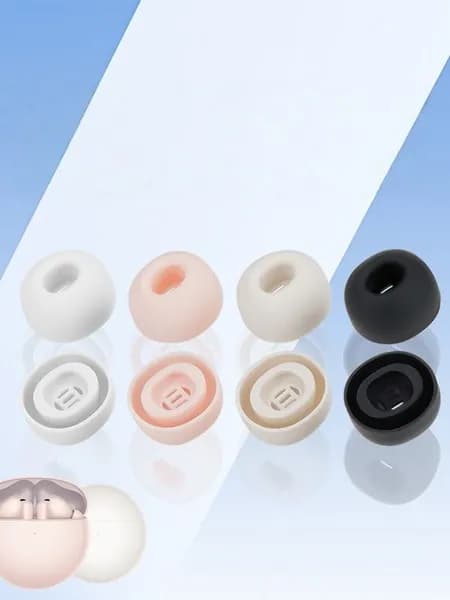 Амбушюры, для наушников HuaWei FreeBuds 7i,подменные наушники силicone,(4 пары XS,S,M,L)