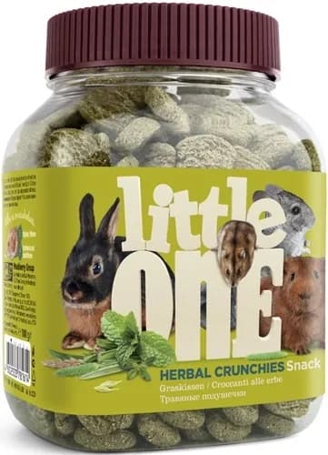 Little one Лакомство для грызунов Травяные подушечки, 100г