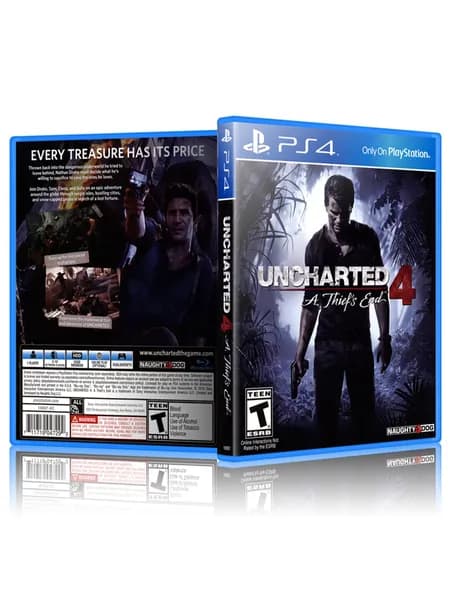 Игра Uncharted 4: A Thief's End (PS4, PS5) (PlayStation 4, PlayStation 5, Английская версия)