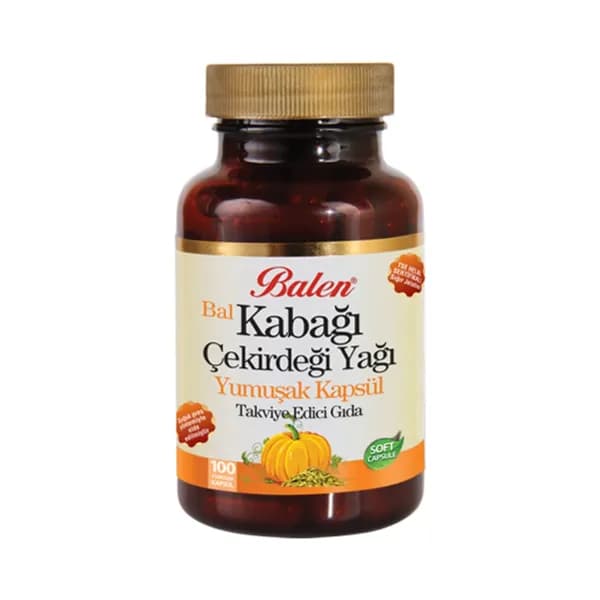 Balen Капсулы с маслом тыквенных семечек для ежедневного применения