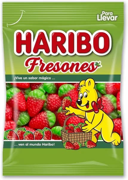 Мармелад жевательный Haribo / Харибо Клубника, 100 гр. (Испания)