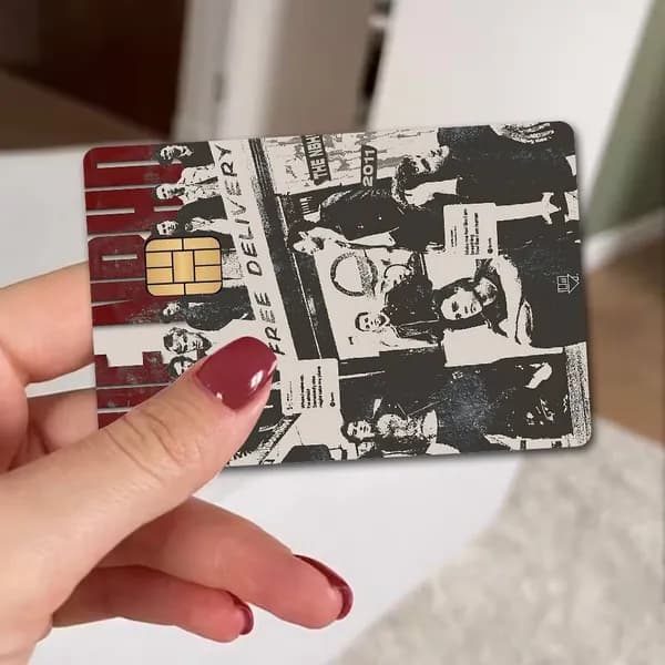 The Neighbourhood Наклейка на банковскую карту, прозрачная защитная долговечная