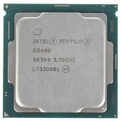 Процессор Intel Pentium Gold G5400 (CM8068403360112) OEM - LGA 1151-v2, 2 х 3.7 ГГц, L2 - 0.5 МБ, L3 - 4 МБ, 2хDDR4-2400 МГц, Intel UHD Graphics 610, TDP 58 Вт
