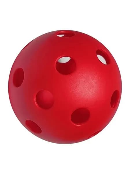 Мяч для флорбола Outdoor Sports Ball, Красный, 26 панелей, 72 мм (1 шт).