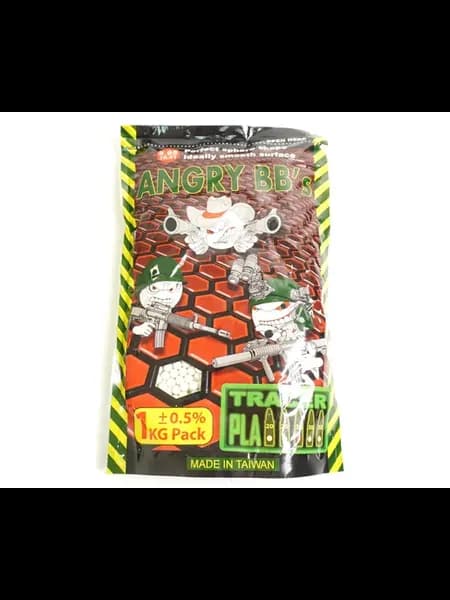 Шары трассерные Angry BB's 0,28 г, 3500 штук (1 кг, зеленые)