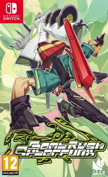 Игра Bomb Rush Cyberfunk Switch Русская Версия Картридж на Nintendo Switch