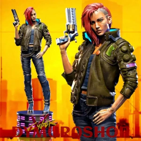 Фигурка Коллекционная Неокрашенная 0611 Cyber - V 1/30