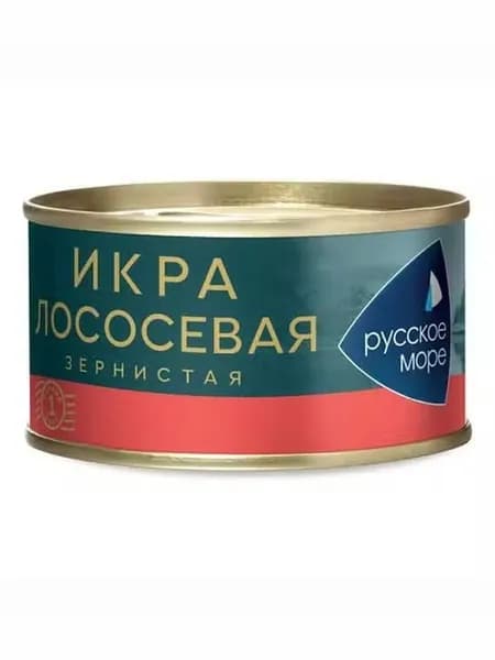 Икра лососевая Русское Море зернистая 140 г