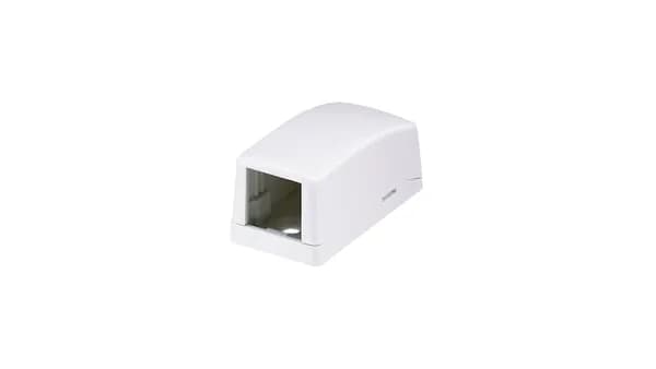 PANDUIT/Pan-Net CBX1AW-A Розетка поверхностного монтажа для одного модуля Mini-Com, цвет арктический белый