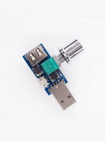 5V USB регулятор скорости вентилятораРегулятор скорости ветра и объема воздуха
