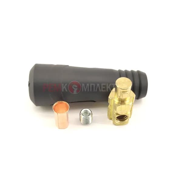 Разъем DX25(штекер) для кабеля сварочного аппарата, сечен. от 10 до 25 кв.мм, 010345(1)