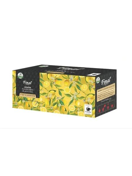 Чай черный в пакетиках Final Lemon 30 шт