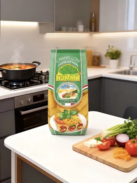 Каннеллони трубочка для начинки Кэмми, 250 г