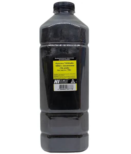 Тонер черный Hi-Black с носителем для KYOCERA TASKalfa 5002i (TK-6325), 700 г, канистра (20111542)