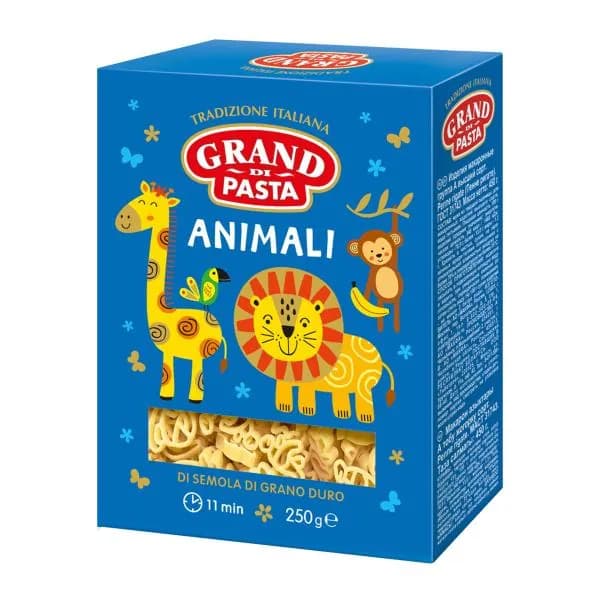 Макароны Grand Di Pasta Animali 250г