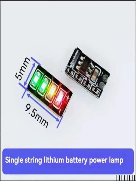 Модуль индикации заряда Li-ion 3.74.2V, мини, LED