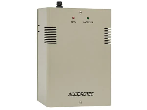 Источник питания ACCORDTEC ББП-30, резервированный, исполнение 1