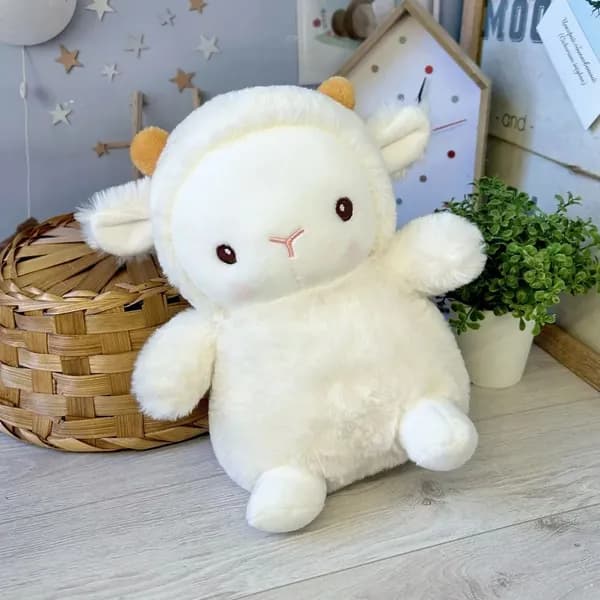 Мягкая игрушка "Плюшевая овечка" 20см