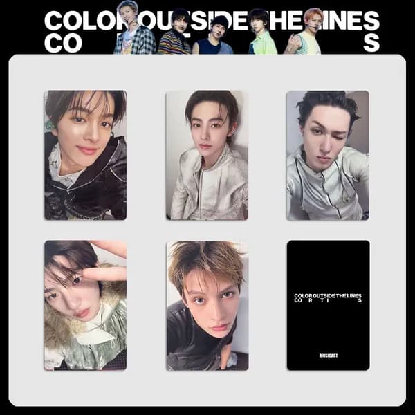 Карточки CORTIS K-pop карточки коллекционные Фотокарточки 5.4*8.6cm 5 шт