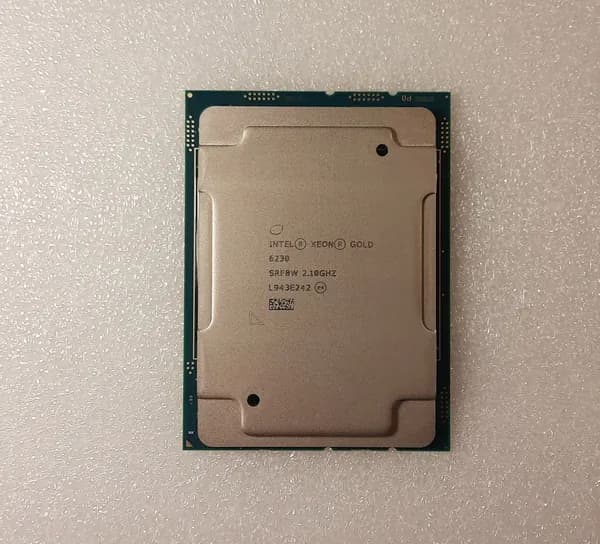 Процессор Intel Xeon Gold 6230 2.1GHz LGA3647 SRF8W 20C/40T