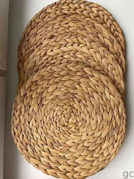 Салфетки сервировочные водный гиацинт 30x30 см (3 шт)